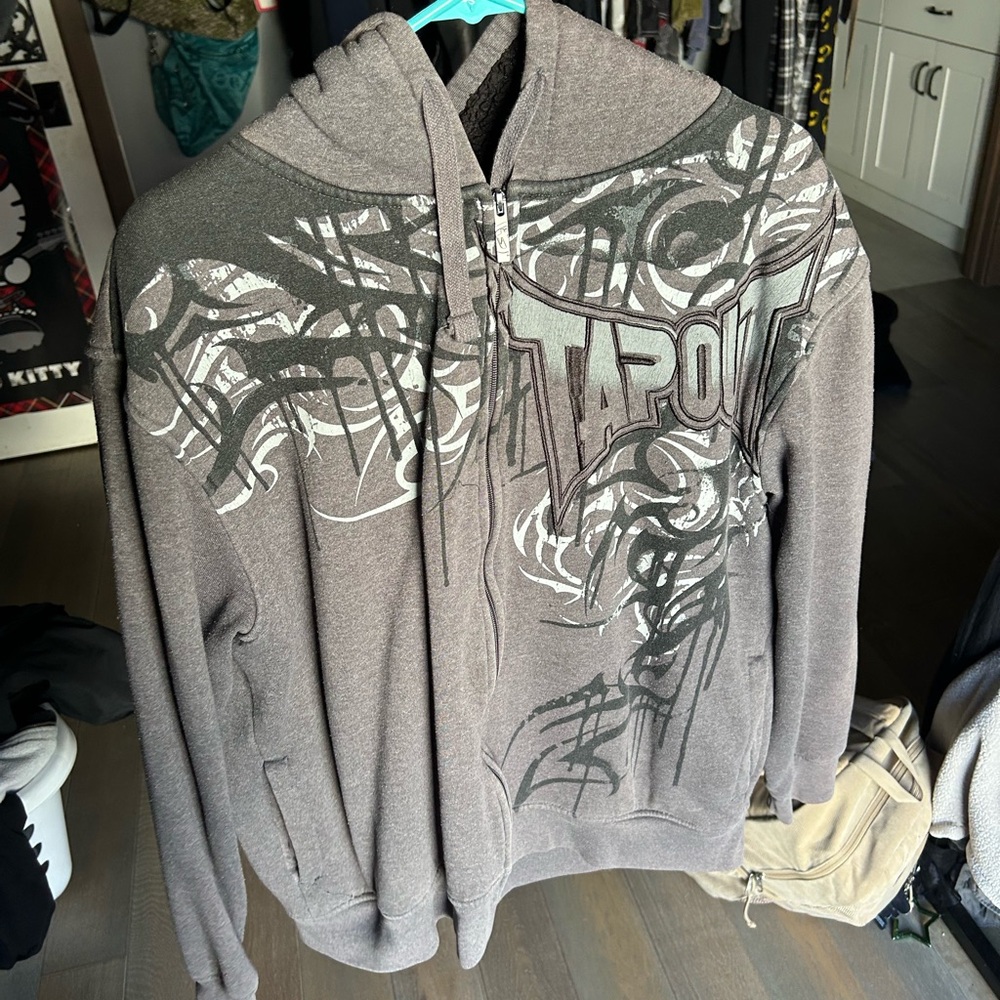 Tapout Gray Hoodie
